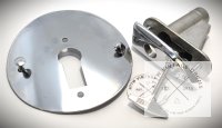 Phonic Acryl Bass Drum Halte Rosette & Stabi Platte