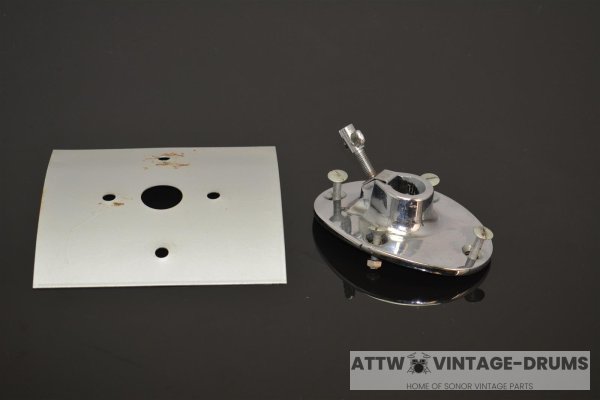 Swinger Bass Drum Tom Tom Halte Rosette + Stabi Platte