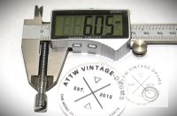 Sonor Stimm/Spannschraube 45/35/6 mm Ø 1/4" - B Ware