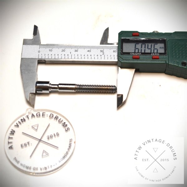 Sonor Stimm/Spannschraube 50/30/6 mm Ø 1/4"