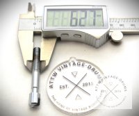 Sonor Stimm/Spannschraube 45/25/6 mm Ø 1/4" - B Ware