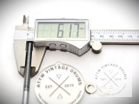 Stimm/Spannschraube 120/55/6 mm Ø 1/4"