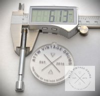 Stimm/Spannschraube 70/30/6 mm Ø 1/4"