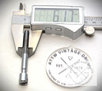 Stimm/Spannschraube 60/30/6 mm Ø 1/4" B-Ware