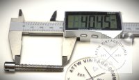 Sonor Stimm/Spannschraube 45/40/6 mm Ø 1/4" - SnapLock