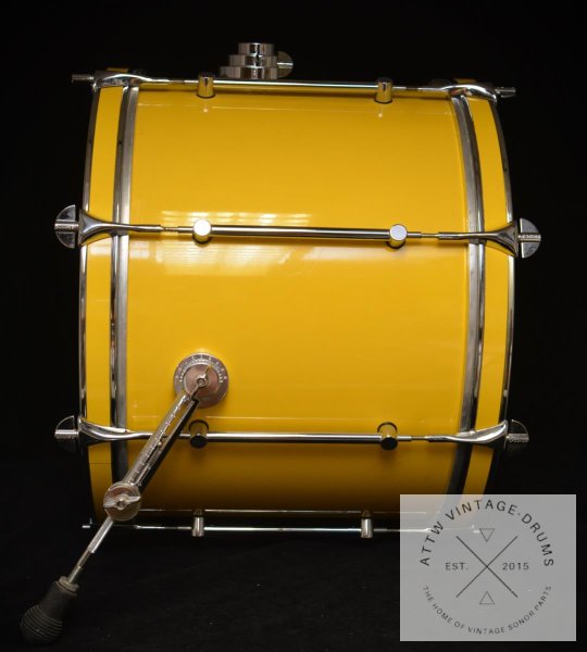 Force 2000 - FG222 Bass Drum 22x16 High glossYellow