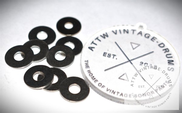 Unterlegscheibe Ø 5,3 mm (außen 15mm) Repro - Sonor diverse - Edelstahl A2