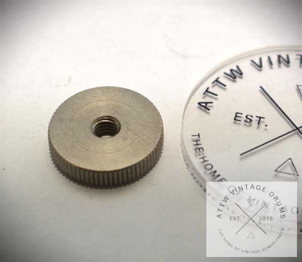 M6 24 x 6,0 Ø Tilter / Beckenhalterung Rändelmutter - Edelstahl A1 Repro