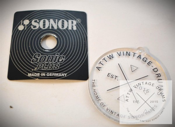 Badge "Sonor Sonic Plus" - ohne Seriennummer