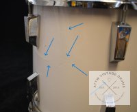 Performer T12 Tom Tom 12x10 weiß (CW) 2. Gen.