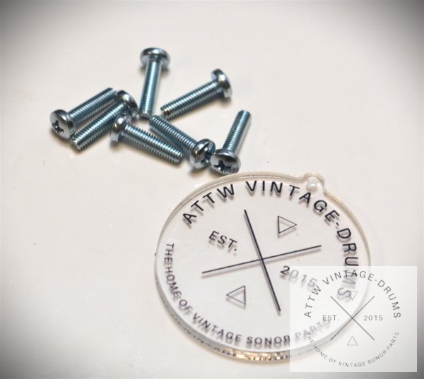 Befestigungsschraube M4x16 Repro - Sonor Böckchen diverse (dicke Kessel)