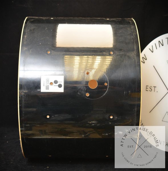 Sonor Force 2000  22" Bass Drum + Badge - High gloss Black (CB)