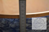 Sonor Swinger  22" Bass Drum Blau Mormoriert - Folie defekt