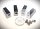 Sonor Swinger / Champion Metall Böckchen kl. Logo + Inlay - B Ware