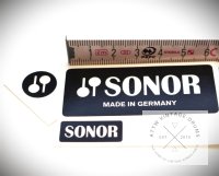 Sonor Snare Drum Decal Set z.B D454 - Reproduktion