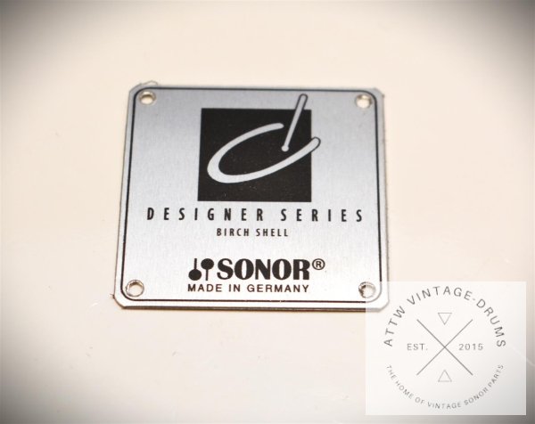 Sonor Badge "Designer Series - Birch Shell" - Reproduktion