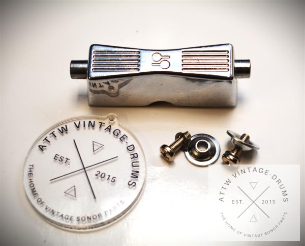 Sonor Phonic Snare Böckchen  für z.B. D505 / D454 gr. Logo + Zubehör