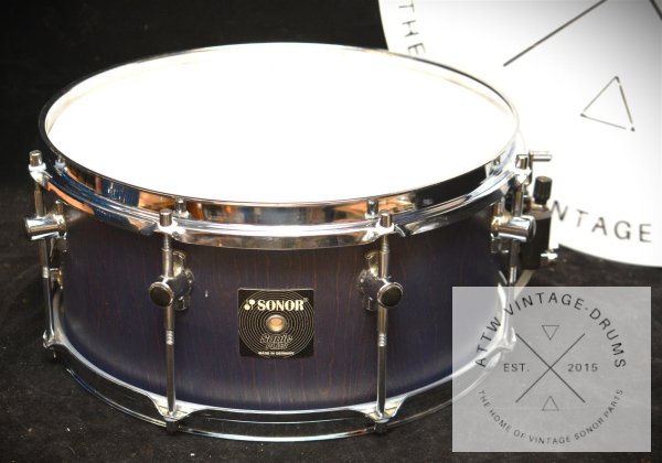 Sonor Sonic Plus Snare - blue- 8 Lug (SD 1406)