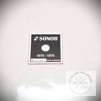 Sonor Badge "1875 - 1975"  Reproduktion - mit...